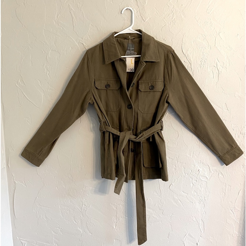 Olive green jacket
